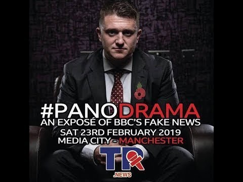 tommy robinson panorama video